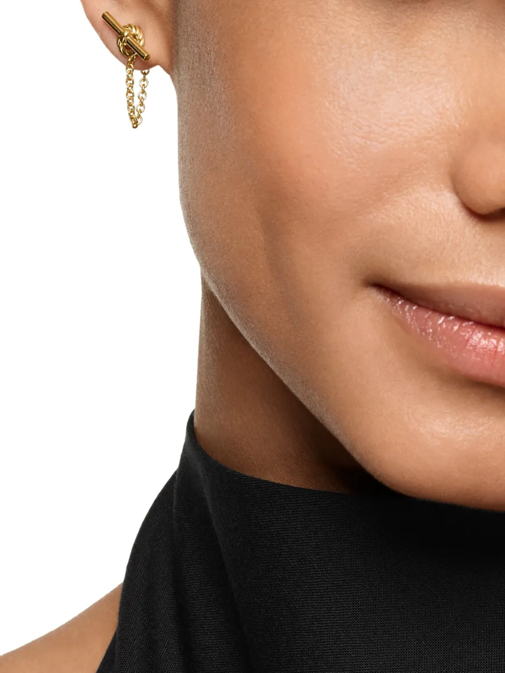 David Yurman aretes DY Mercer® en oro amarillo de 18kt | Image 2