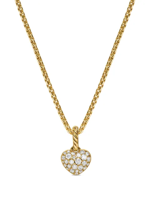 David Yurman 18K gold Petite Pavé© diamond necklace
