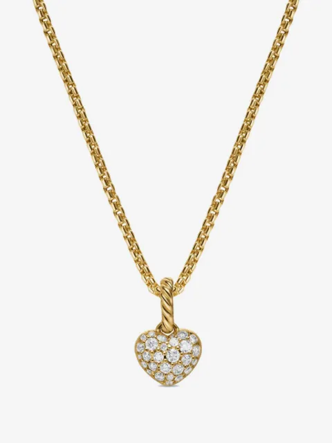 David Yurman 18K gold Petite Pavé© diamond pendant