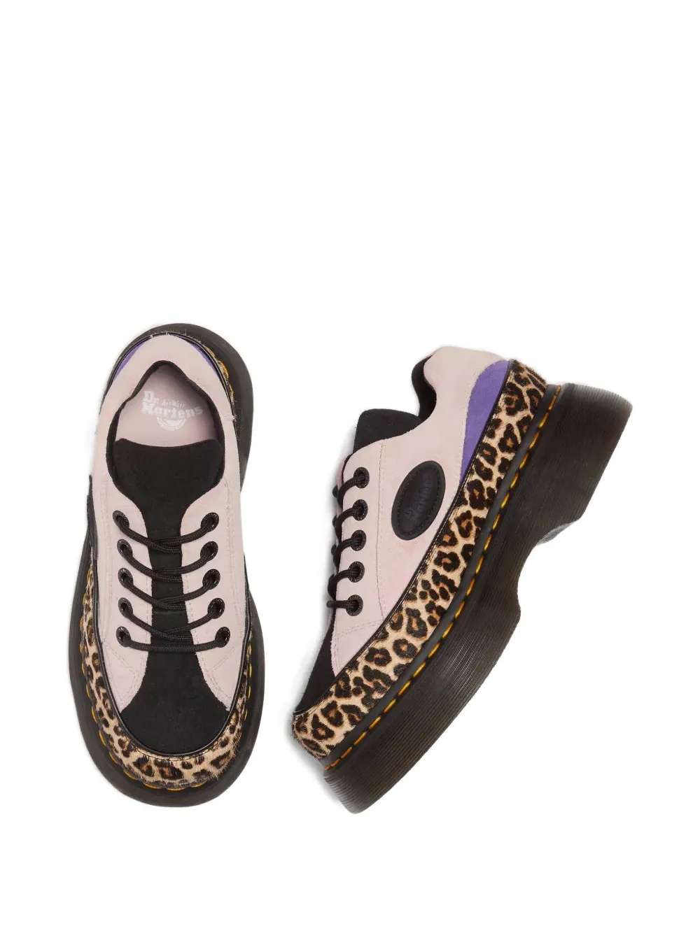 Dr. Martens Buzz 5-Eye Powder Pink sneakers - Roze