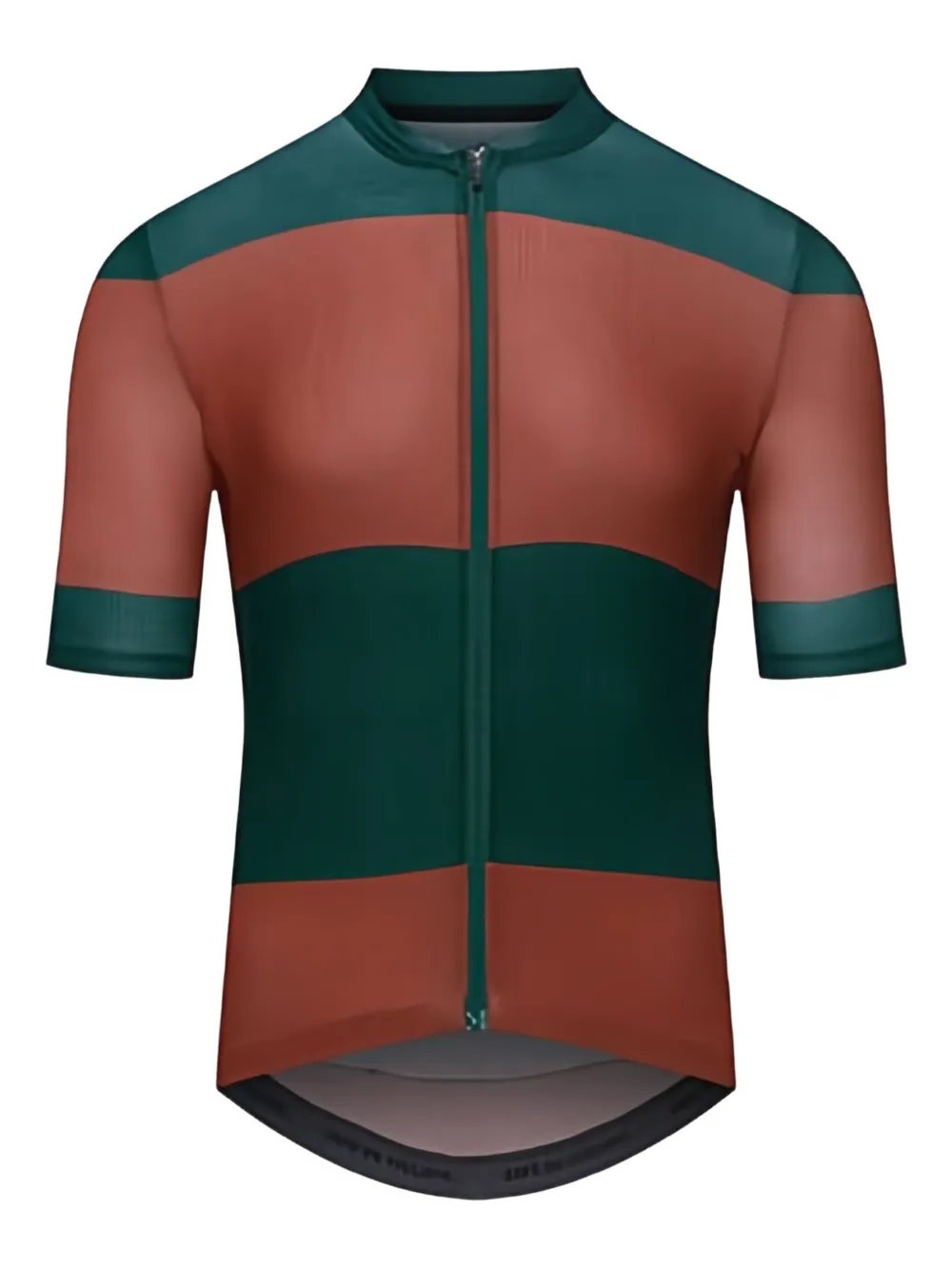 Café du cycliste horizontal-stripe cycling polo shirt - グリーン Café du cycliste horizontal-stripe cycling polo shirt - グリーン