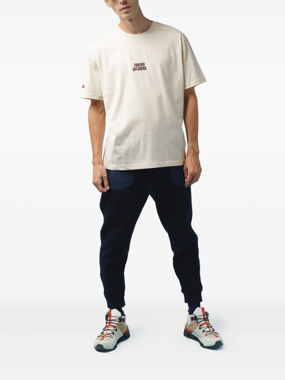 Cafe Du Cycliste Oriane T-shirt In Neutral