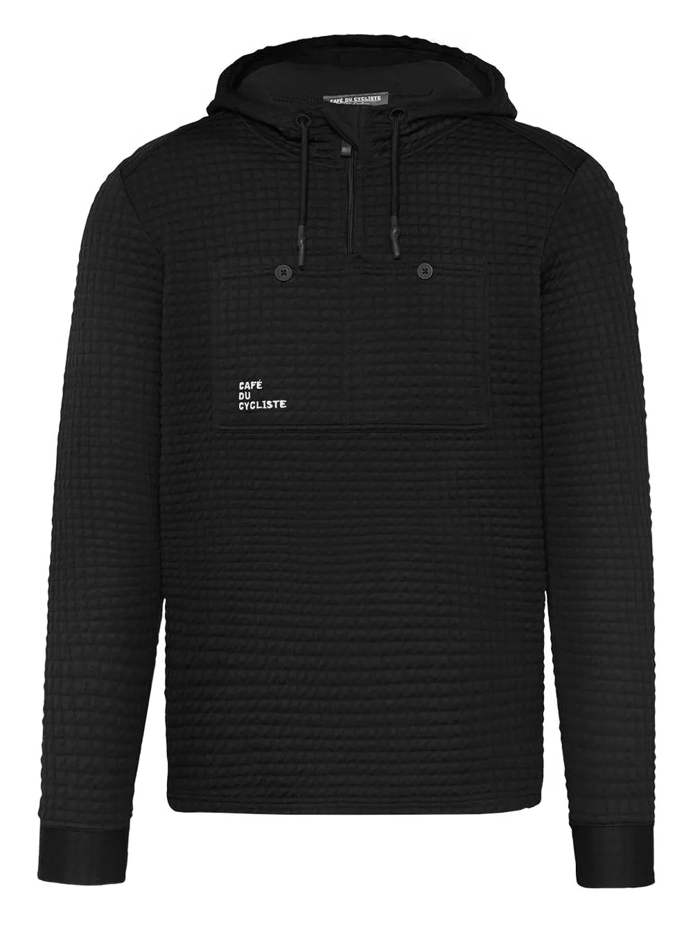 Café du cycliste Thelma half-zip hoodie - Nero