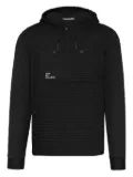 Café du cycliste Thelma half-zip hoodie - Black