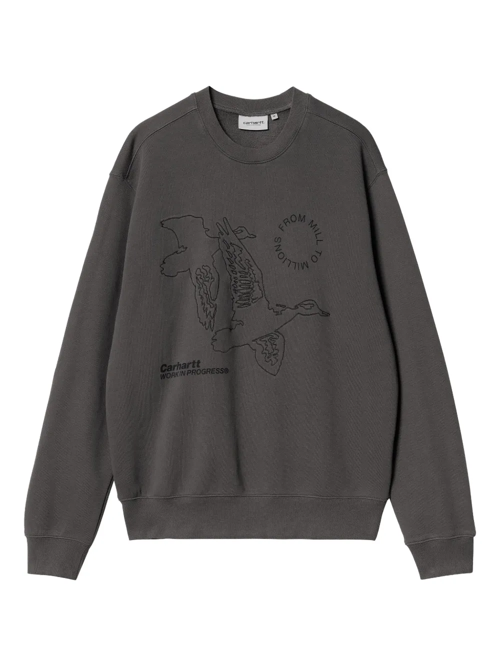 Carhartt WIP duck-print sweatshirt Grijs