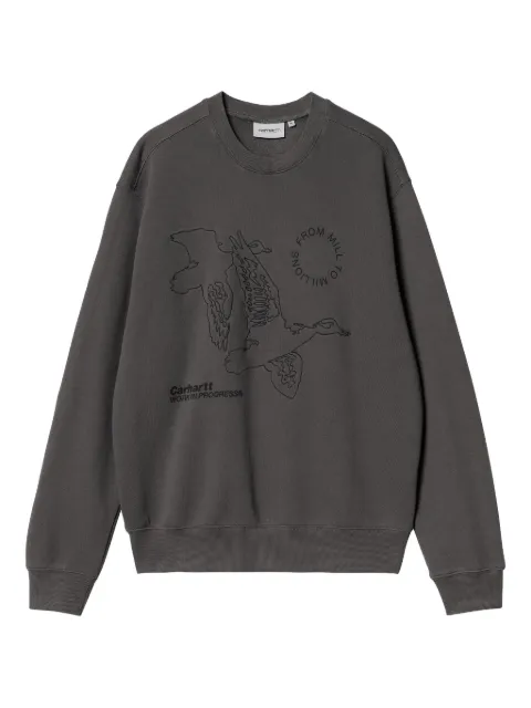 Carhartt WIP 野鸭印花套头衫
