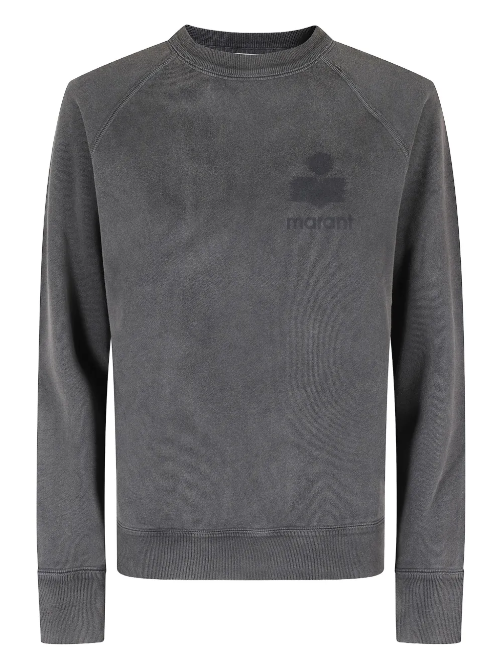 MARANT ÉTOILE logo-print raglan sweatshirt | Grey | Image 1