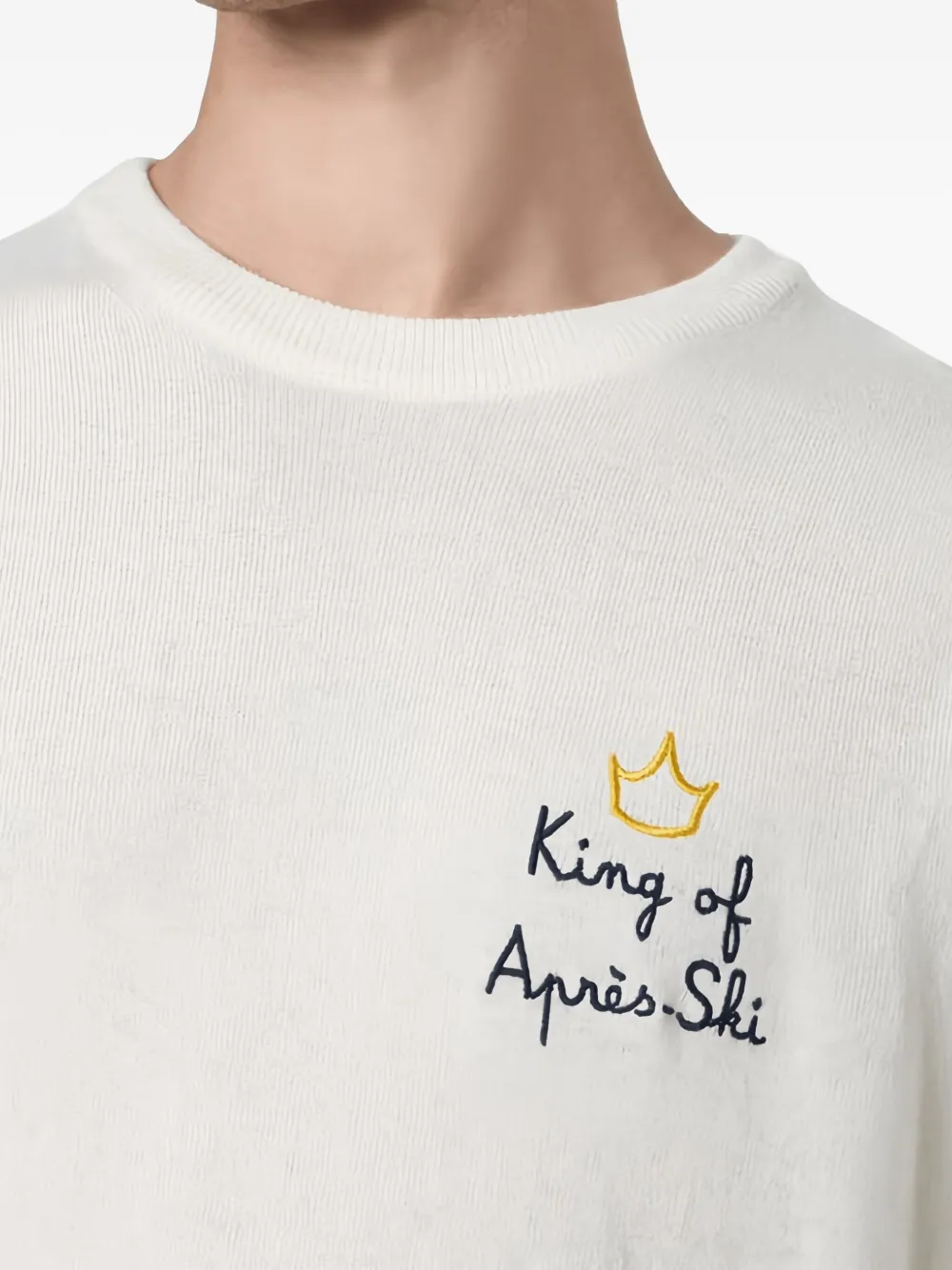 Mc2 Saint Barth Heron Top In White