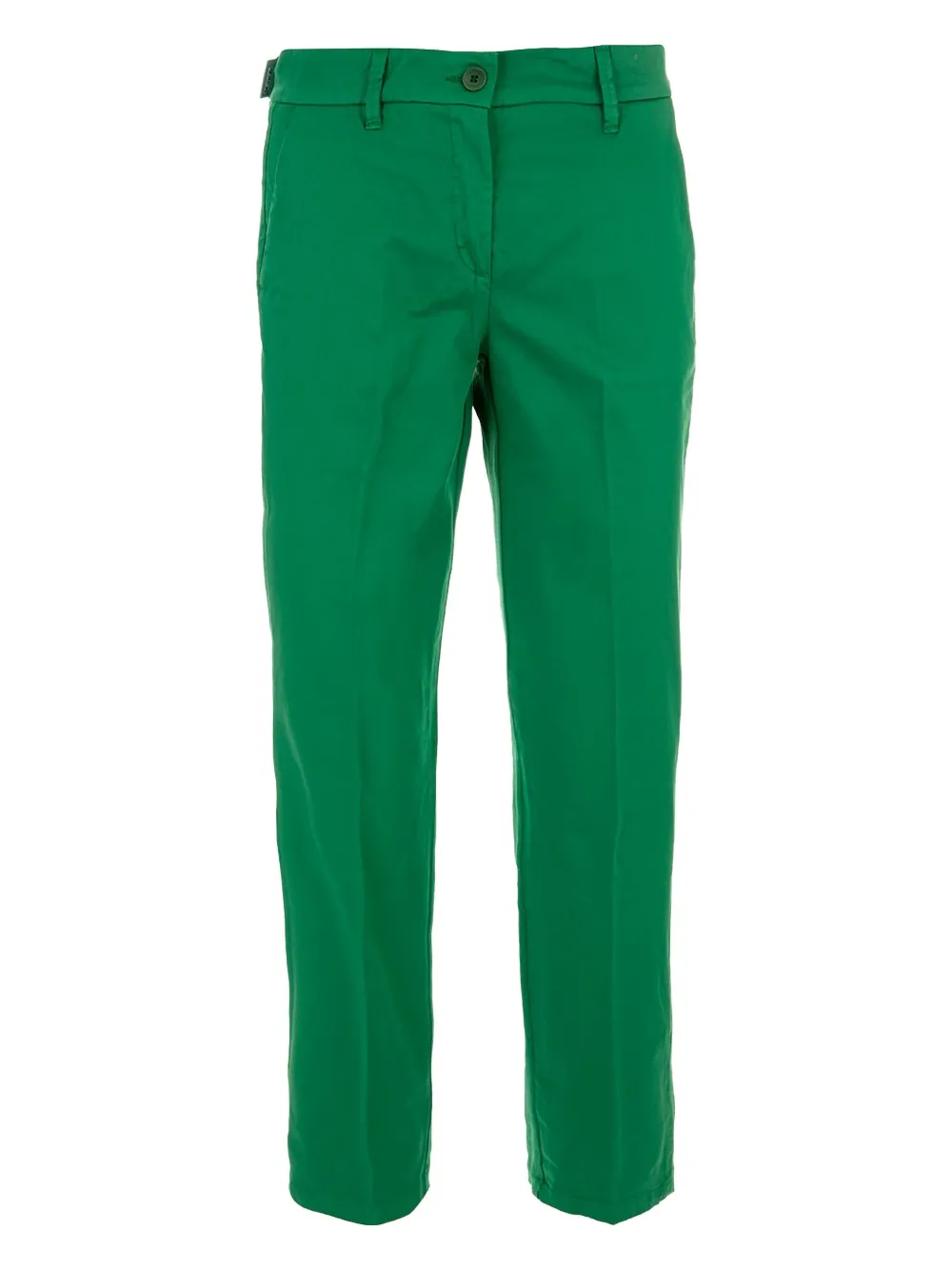 Jacob Cohën logo-patch trousers | Green | Image 1