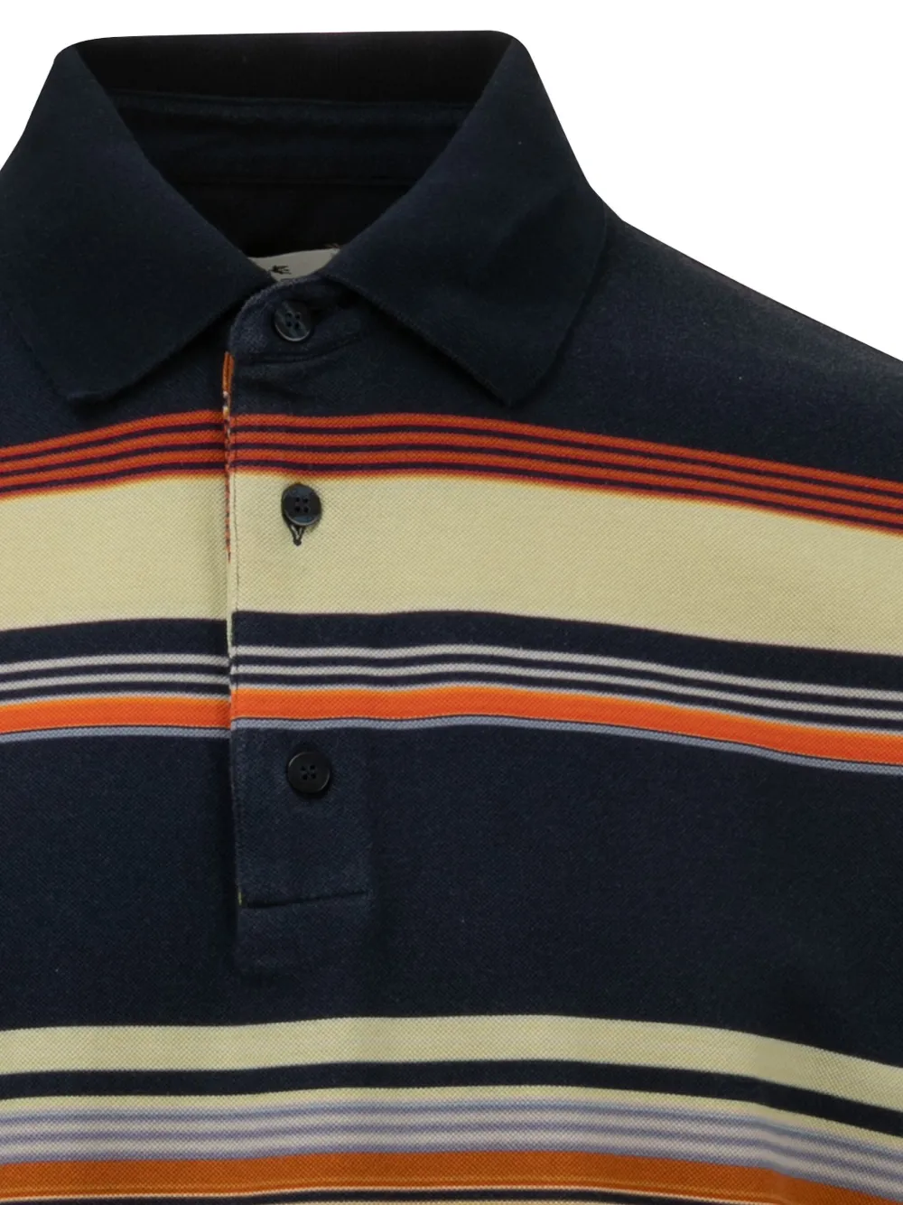 ETRO Gestreept poloshirt Blauw