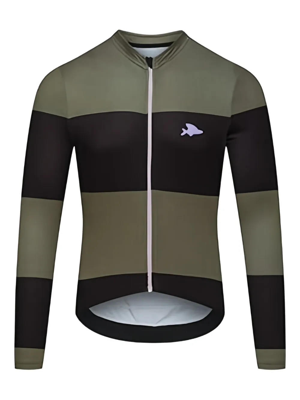 Café du cycliste Constance stripe jacket | Black | Image 1