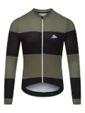 Café du cycliste Constance stripe jacket - Black