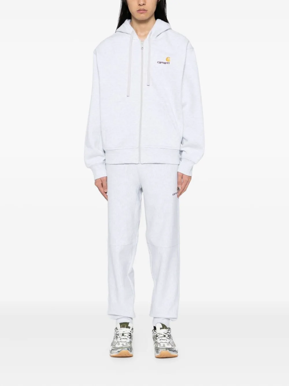 Carhartt WIP American Script trainingsbroek - Grijs