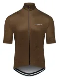 Café du cycliste fleurette patterned cycling vest - Brown