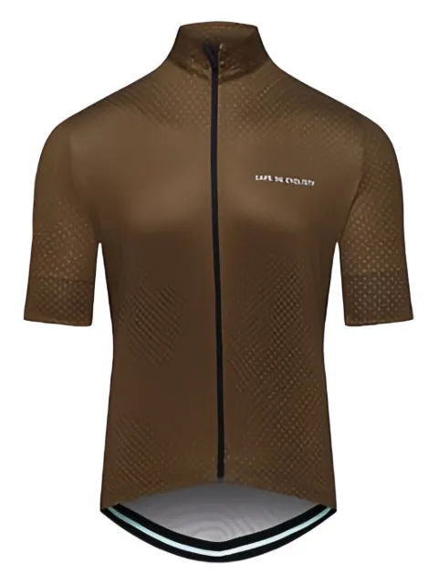 Café du cycliste fleurette patterned cycling vest