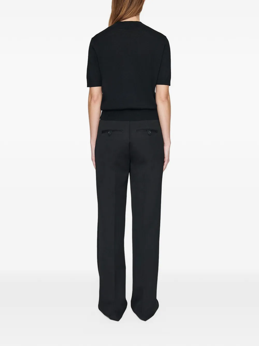ANINE BING Pantalon Zwart