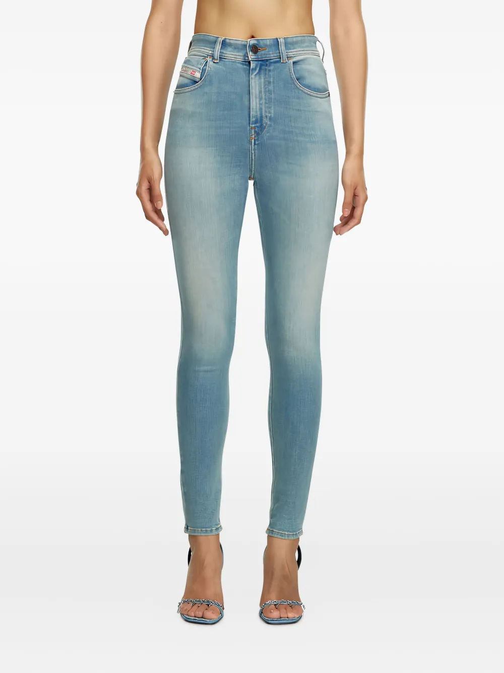 Diesel 1984 Slandy Jeans In Blue