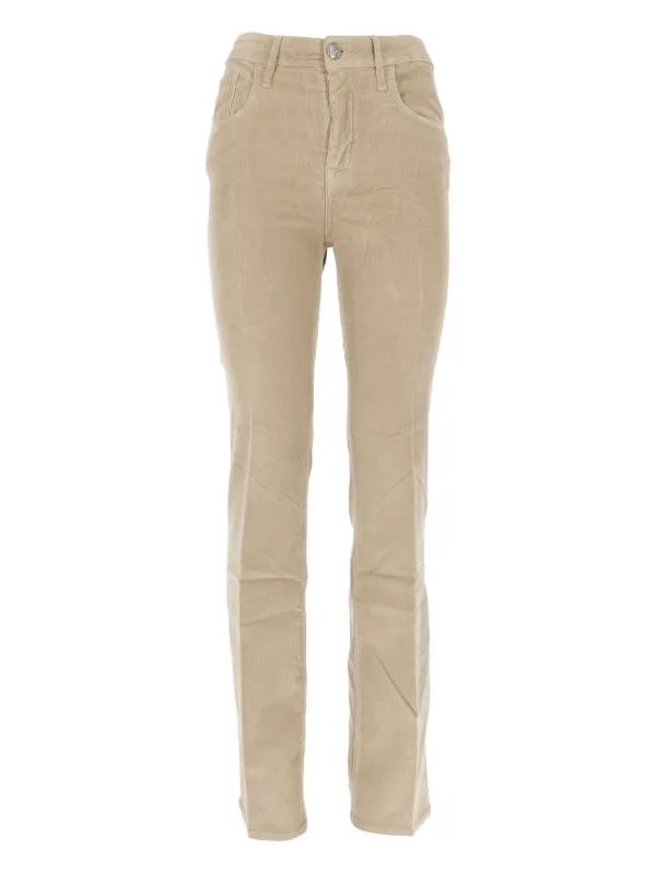 Jacob Cohën Kate Straight-leg Corduroy Trousers in Neutrals