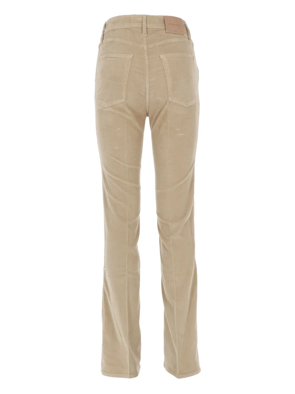 Jacob Cohën Kate ribfluwelen straight broek - Beige