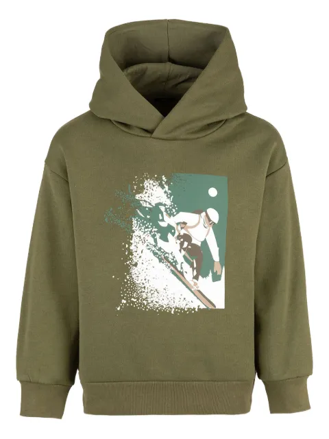 Il Gufo graphic-print hoodie