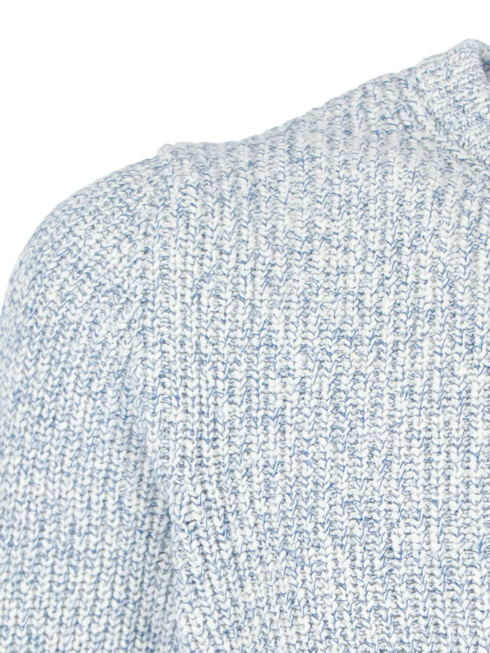 Fay Crew-neck Sweater In Blue