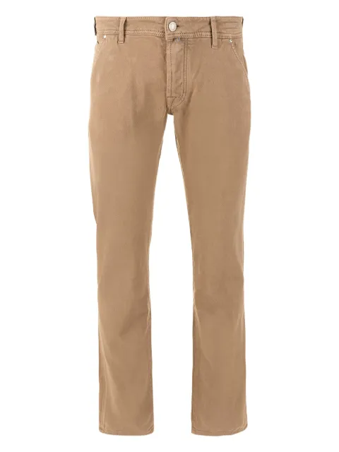 Jacob Cohën pantalon droit à coupe cinq poches