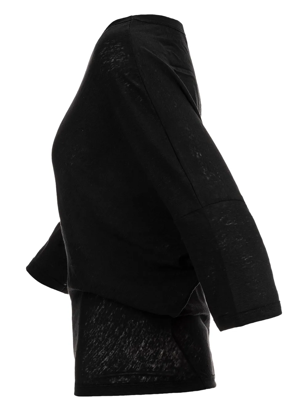 Aspesi Boat-neck T-shirt In Black