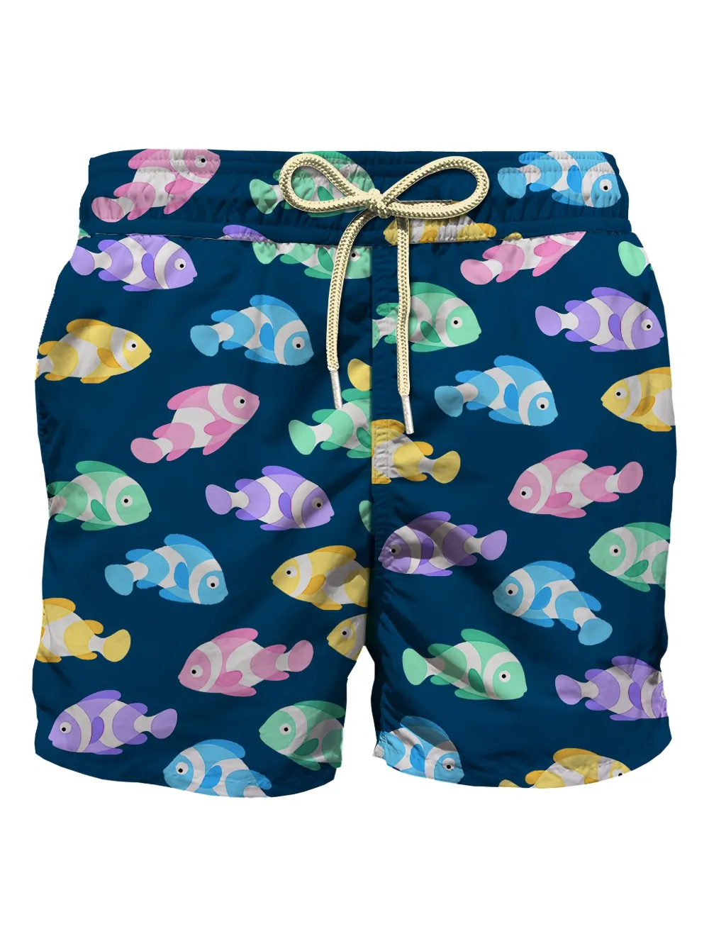 MC2 Saint Barth Kids fish-print swim shorts | Blue | Image 1