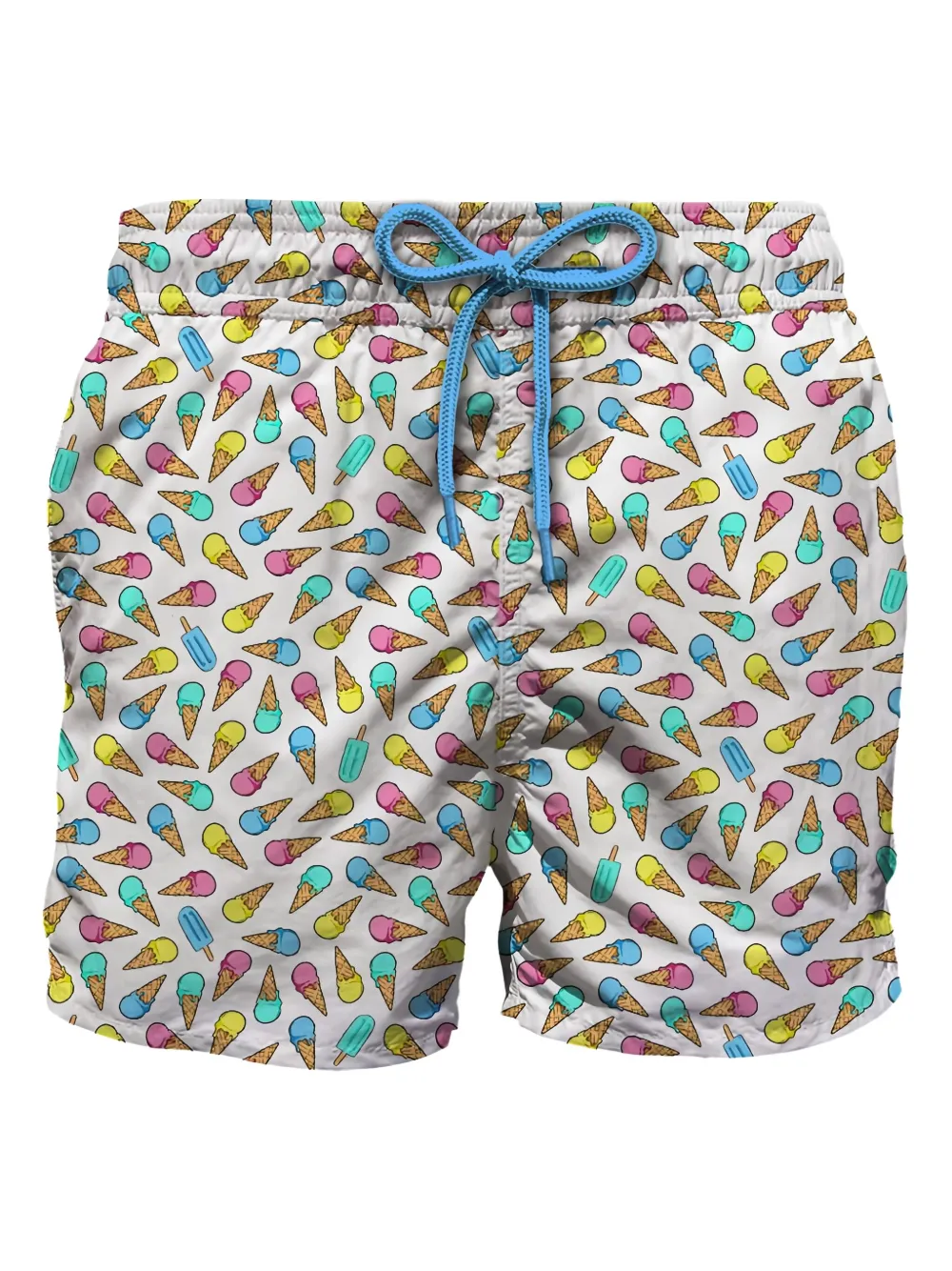 MC2 Saint Barth Kids ice-cream-print swim shorts | White | Image 1