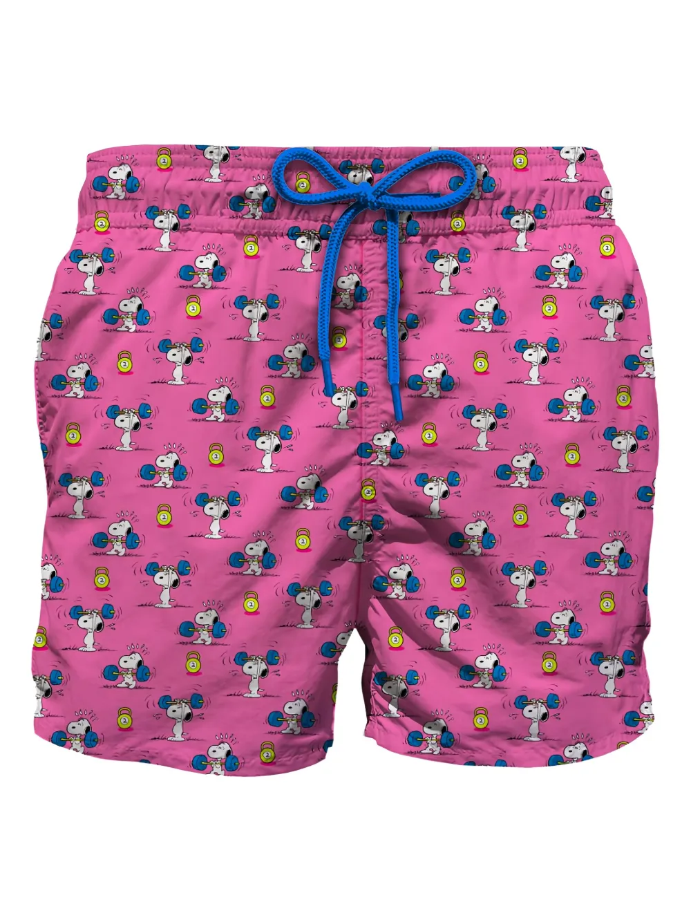 MC2 Saint Barth Kids graphic-print swim shorts | Pink | Image 1