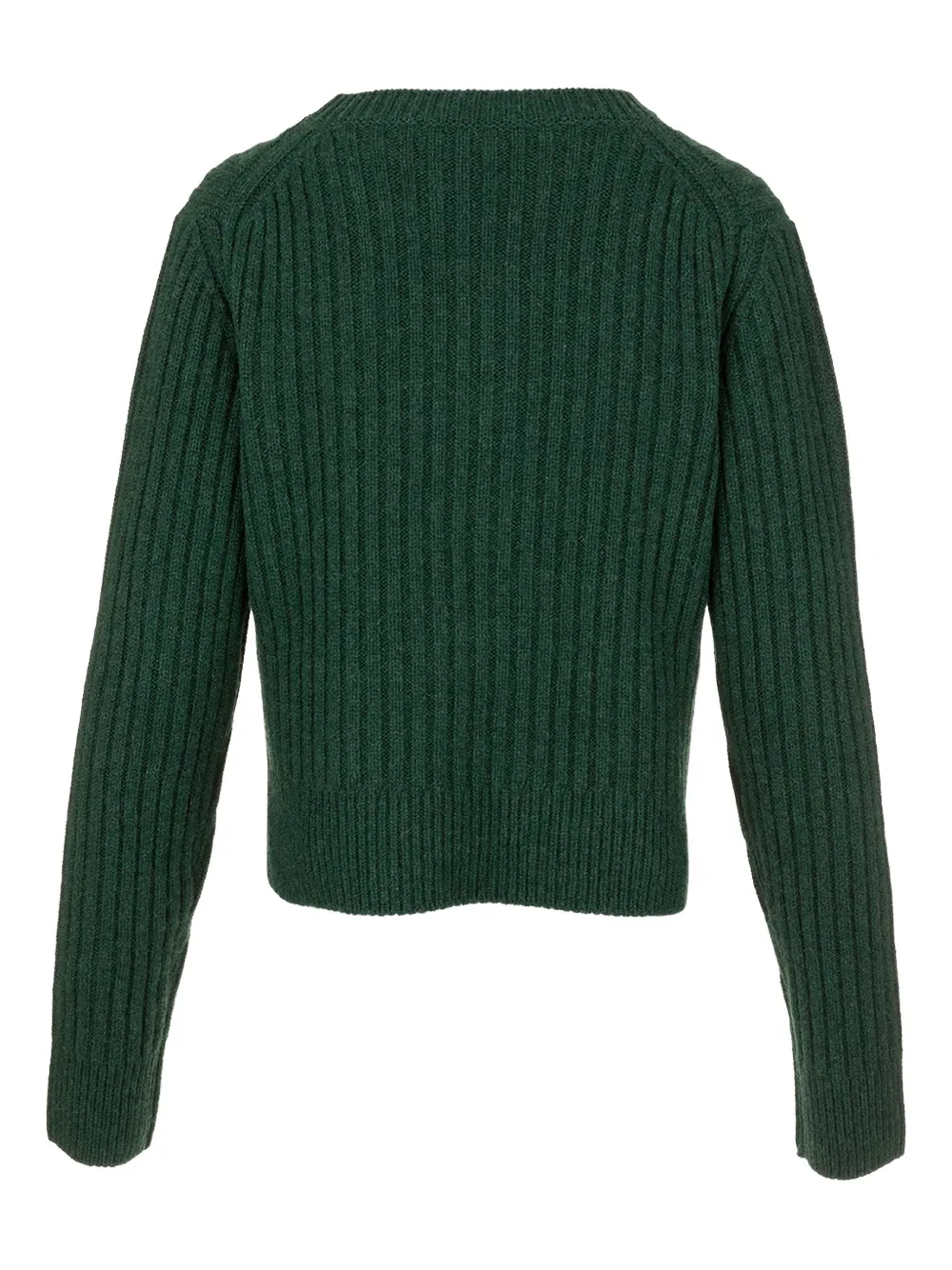 Stella McCartney Trui met ronde hals en ketting Groen