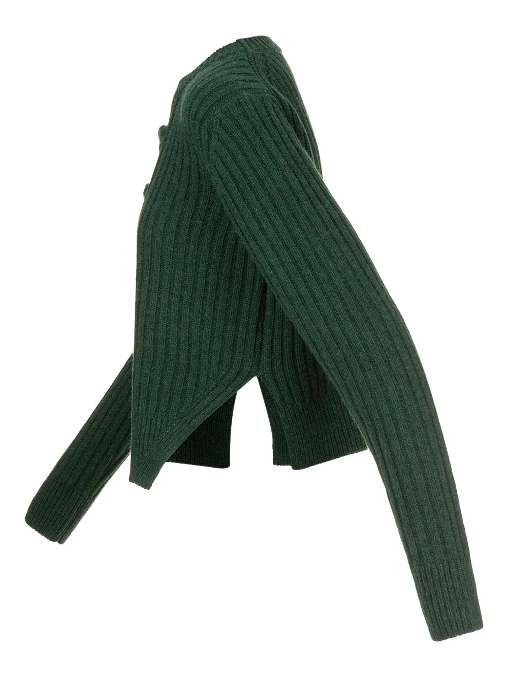 Stella McCartney Trui met ronde hals en ketting Groen