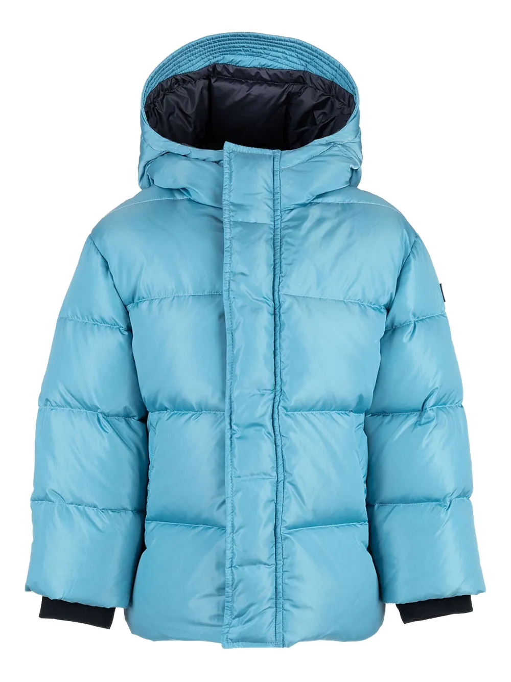Il Gufo hooded padded jacket | Blue | Image 1