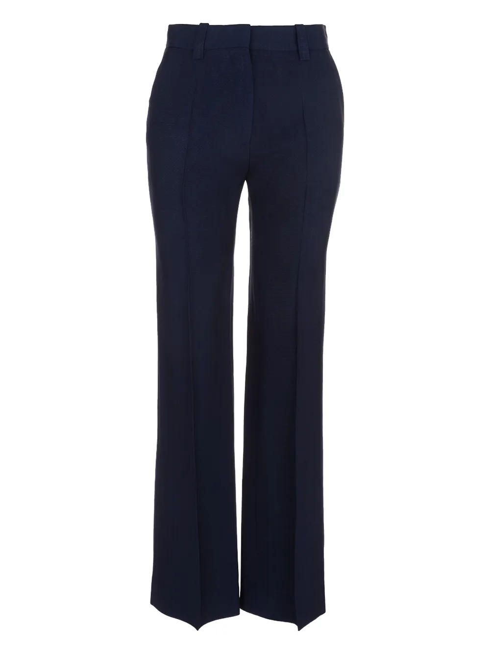 Victoria Beckham Flared-leg Trousers In Blue