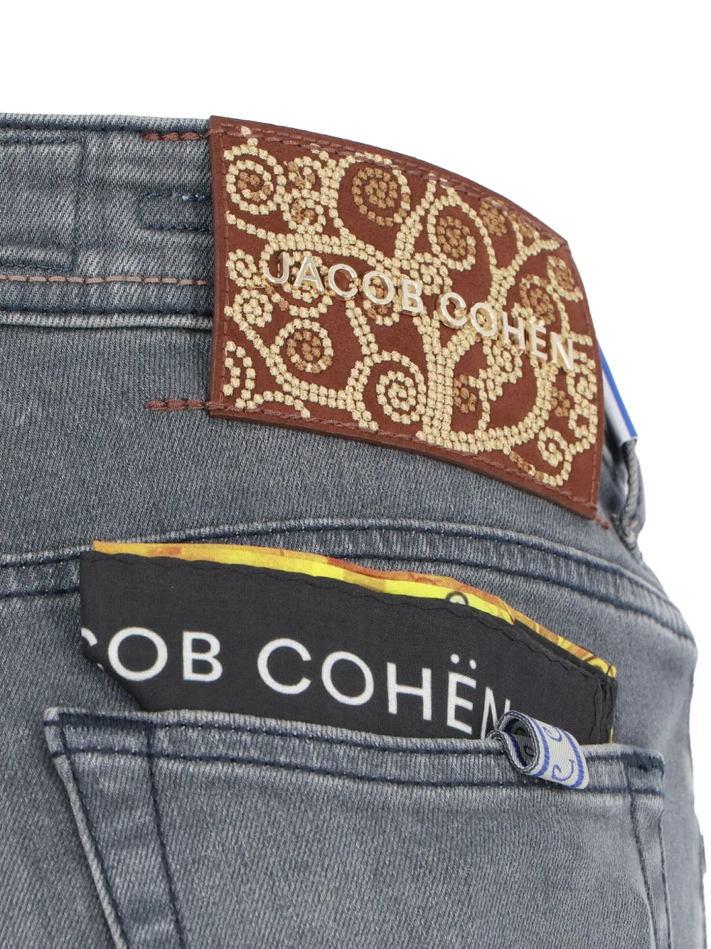 Jacob Cohën Bard katoenen jeans Grijs