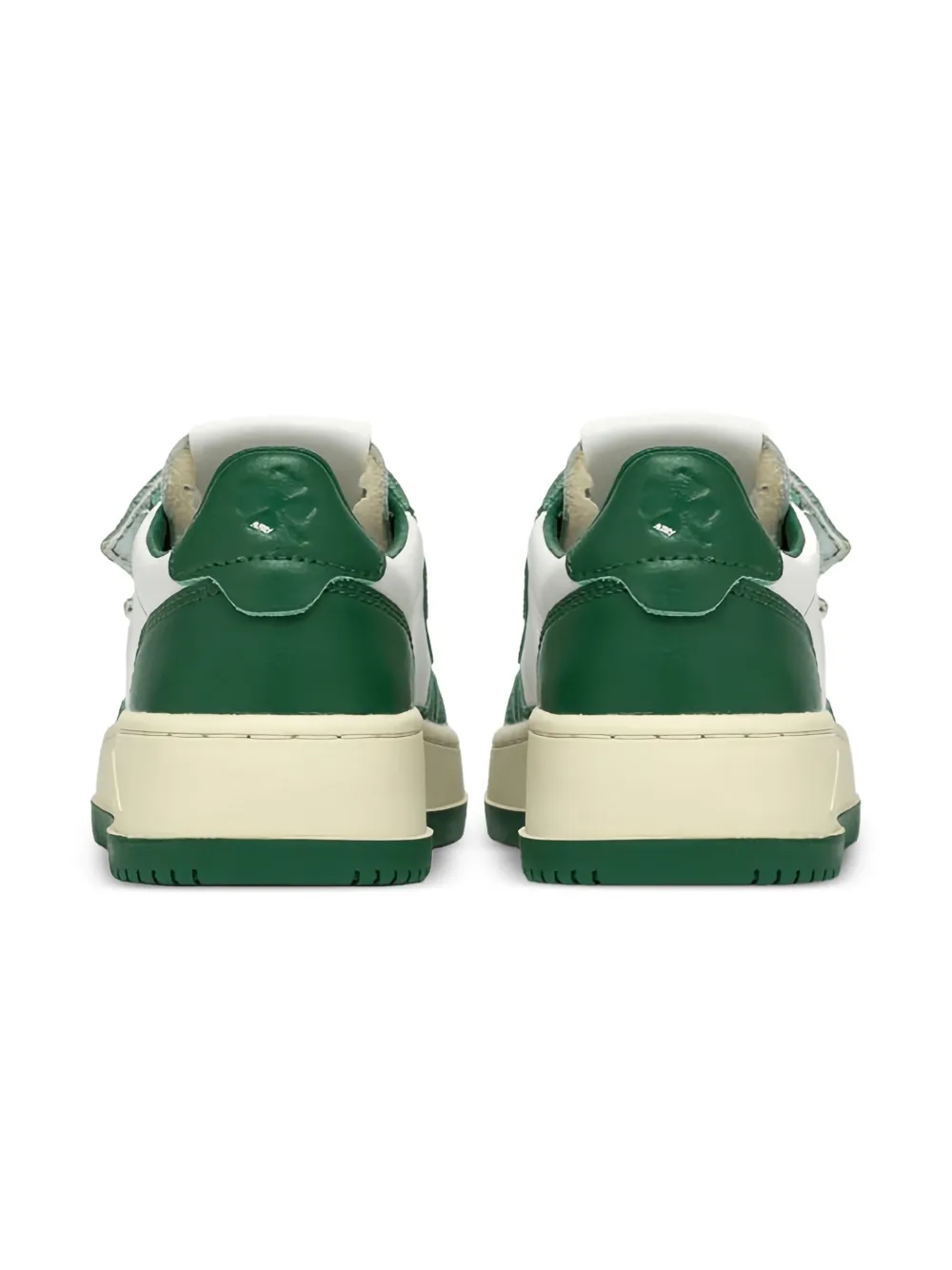 Autry Medalist Kidstripes leren sneakers Wit