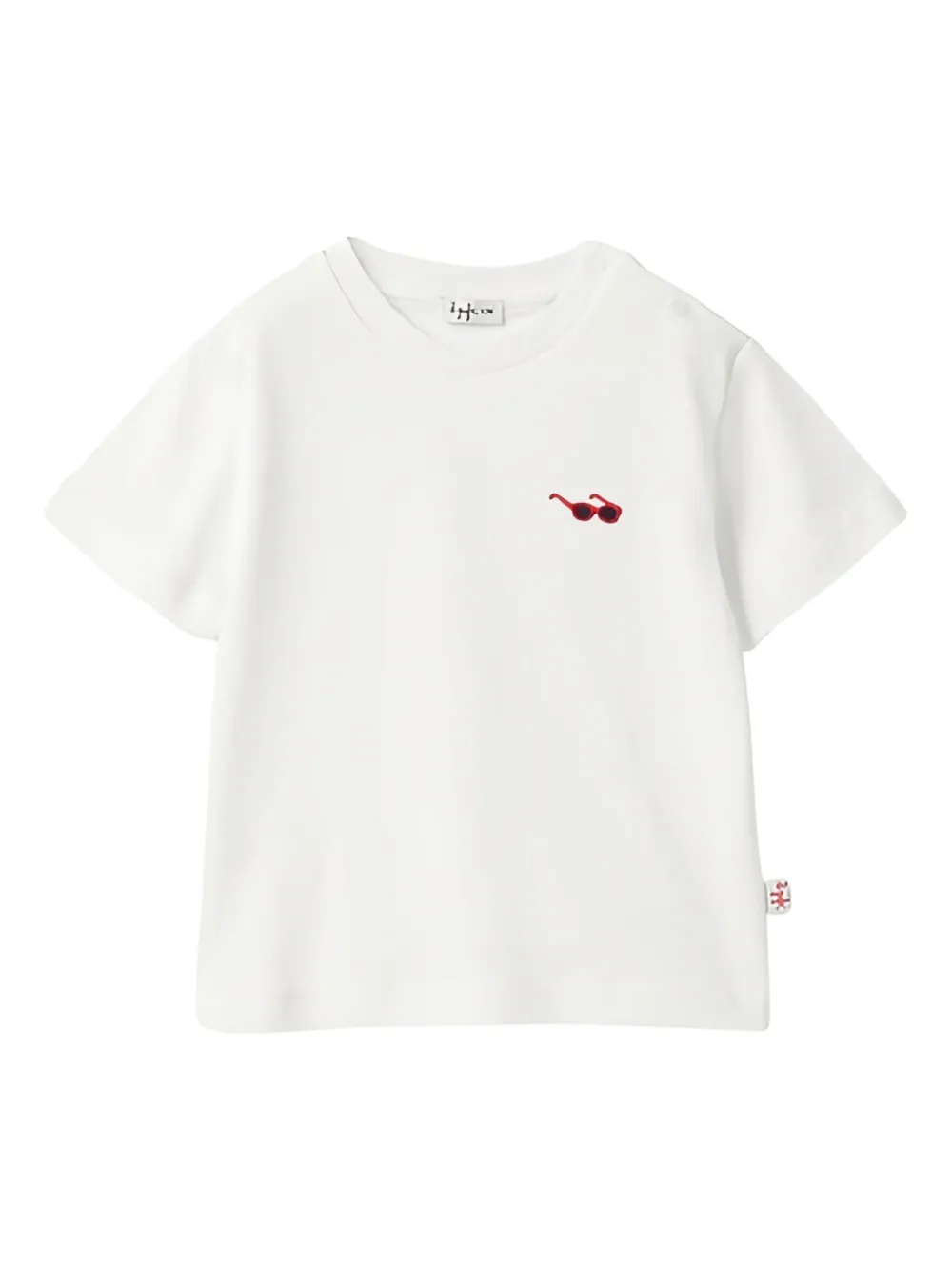 Il Gufo playera con bordado | blanco | Image 1