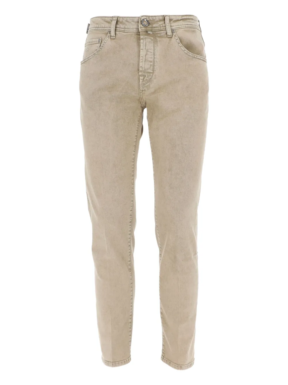 Jacob Cohën Scott logo-patch jeans | Neutrals | Image 1