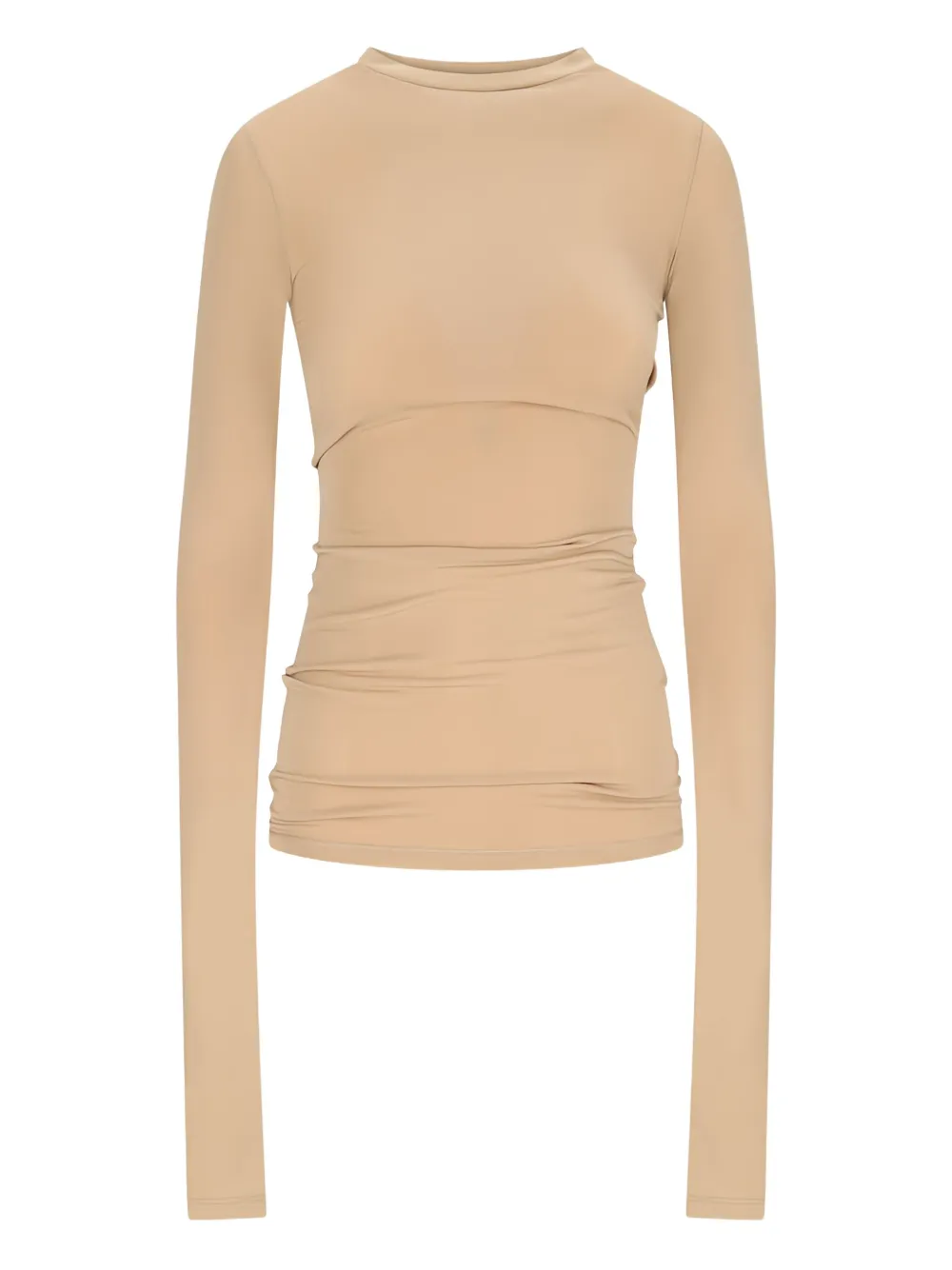 DARKPARK Camren long-sleeve crew-neck top | Neutrals | Image 1