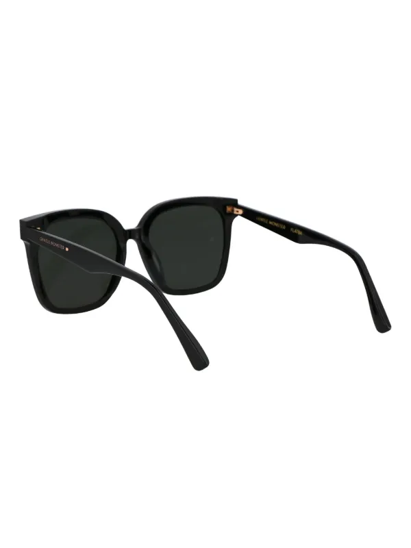 Gentle Monster Loloe square-frame Sunglasses | Black | FARFETCH JO