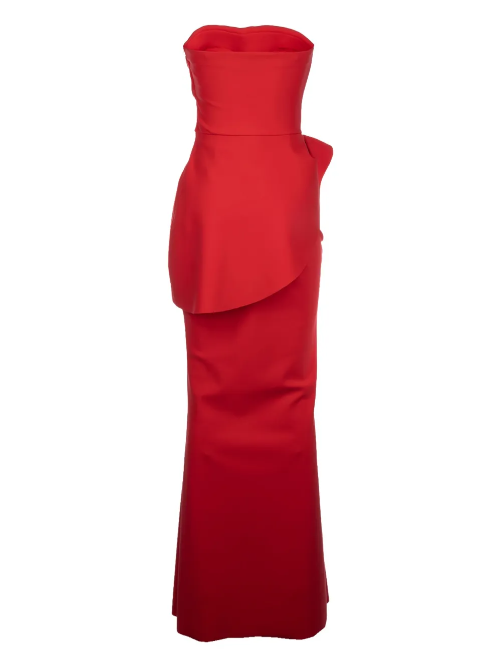CHIARA BONI La Petite Robe sequin-embellished ruffled dress - Rood