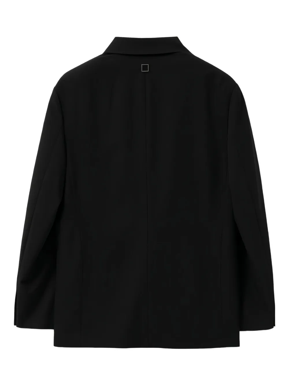 Wooyoungmi Two-button Wool Blazer In Black