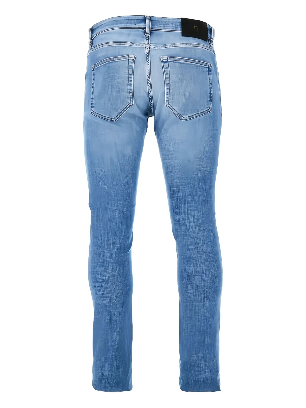 PT Torino logo-patch jeans - Blauw