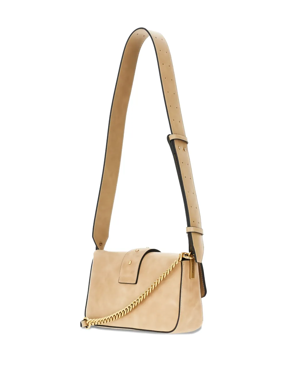 PINKO Classic Love One Simply shoulder bag - Beige