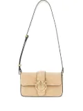 PINKO Classic Love One Simply shoulder bag - Neutrals