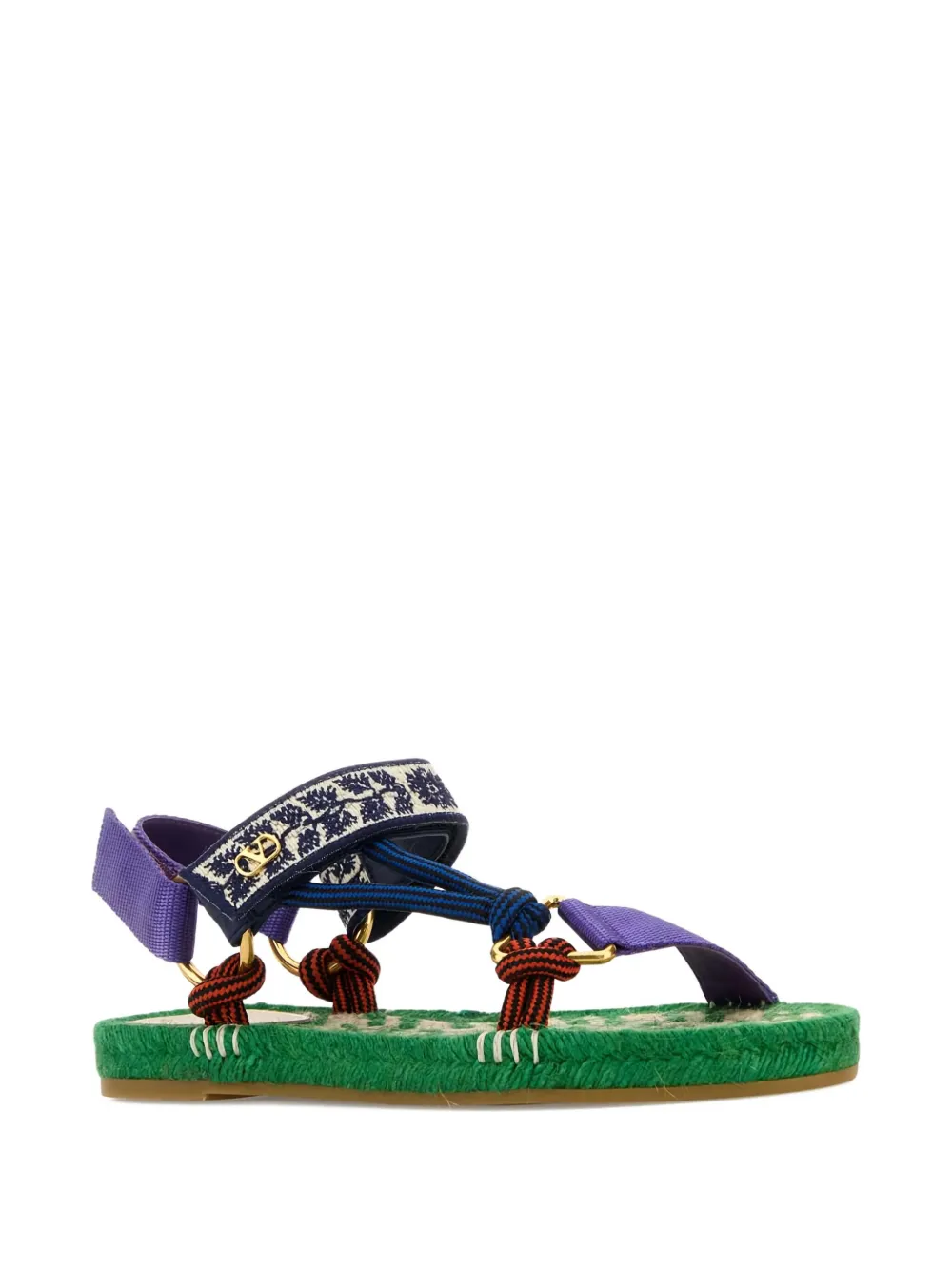 Valentino Garavani Lake Powell flat espadrilles Purple