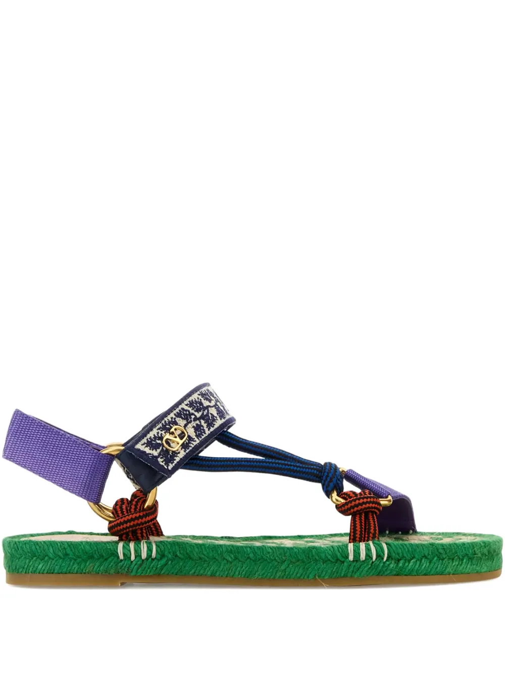 Valentino Garavani Lake Powell flat espadrilles Purple