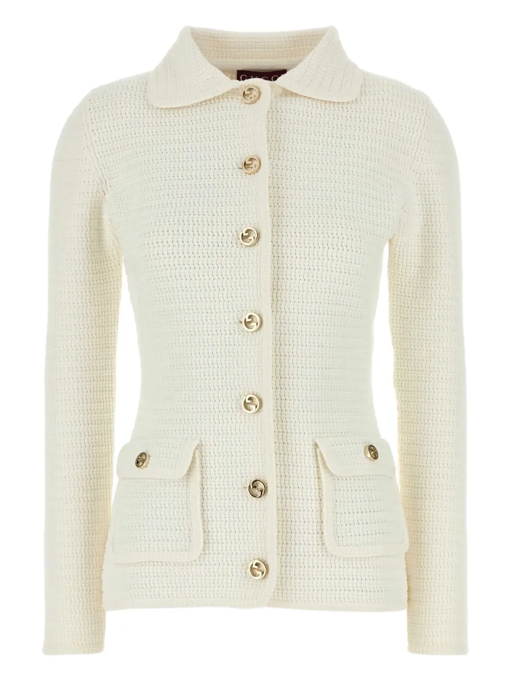 Gucci Button-down Cardigan In White