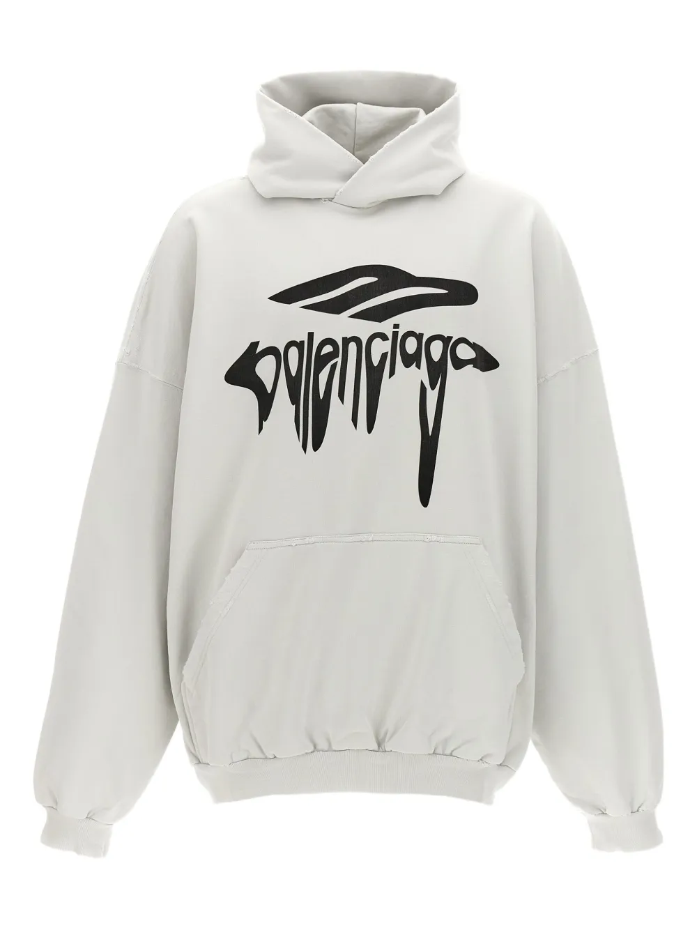 Balenciaga 3B Liquified hoodie Wit