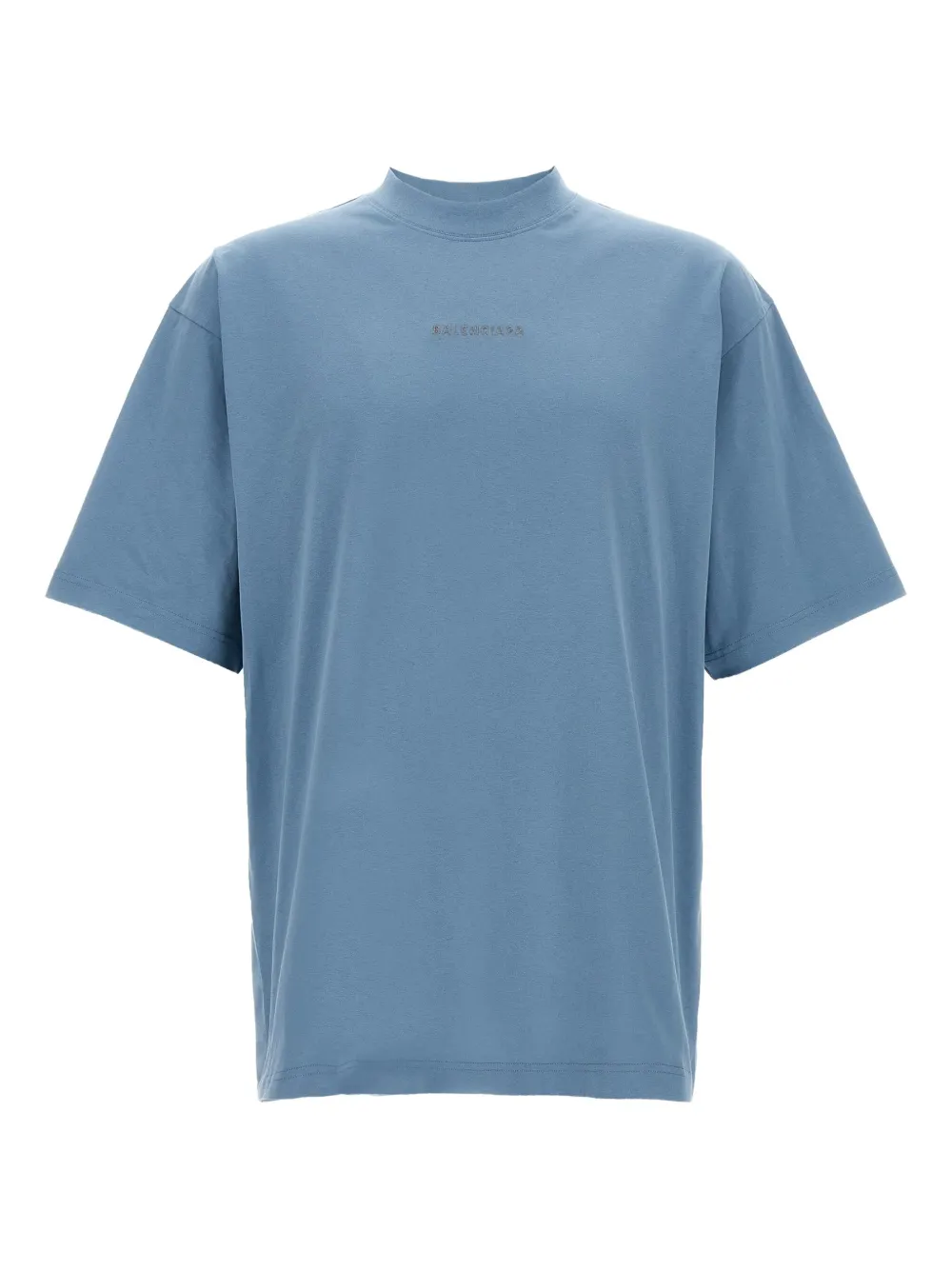 Balenciaga Back Reflective T-shirt Blauw